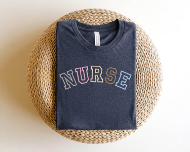 Embroidered Nurse Sweatshirt, Embroidered Nursing Shirt, Embroidered Registered Nurse Shirt, Nursing Hoodie, Nursing School Shirt, Nursing
